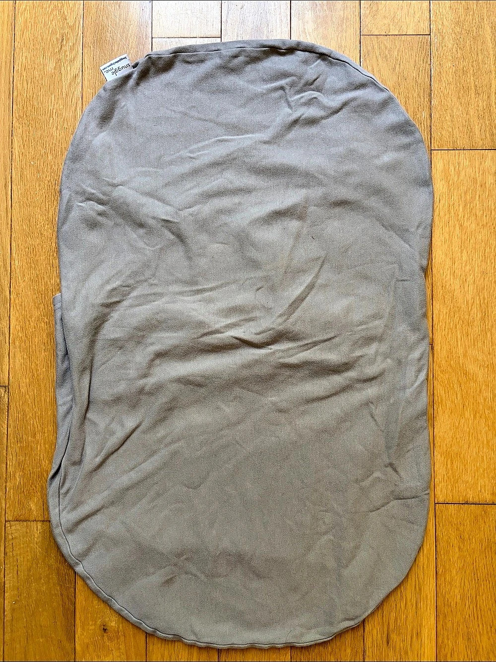 Snuggle Me Organic Infant Lounger Cover Gray